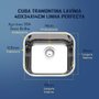 Combo Tramontina Cuba 40x34x14cm+Dosador 500ml+Lixeira 5Lits