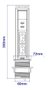 Torre de Tomadas USB Branca Manual Multiplug Pratik 10A
